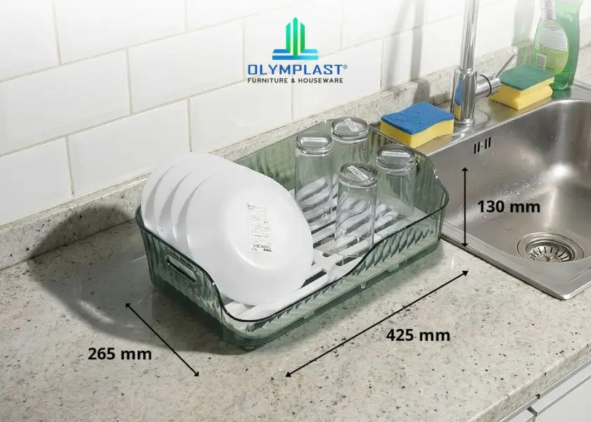Rak Pengering Piring Olymplast Houseware OCDD
